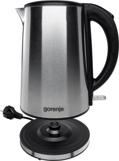 Hervidor De Agua Gorenje K15dws, Eléctrico, Capacidad 1,5 L, Potencia 2200 W, Acero Inoxidable