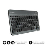 Teclado Bluetooth Subblim Sm0002 Smart Bt Grey Bt 3.0 Soft Touch Bateria 420mah Compatible Multidispositivo