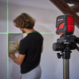 Einhell Tc-Ll 2 G, Láser De Líneas Cruzadas Negro/Rojo