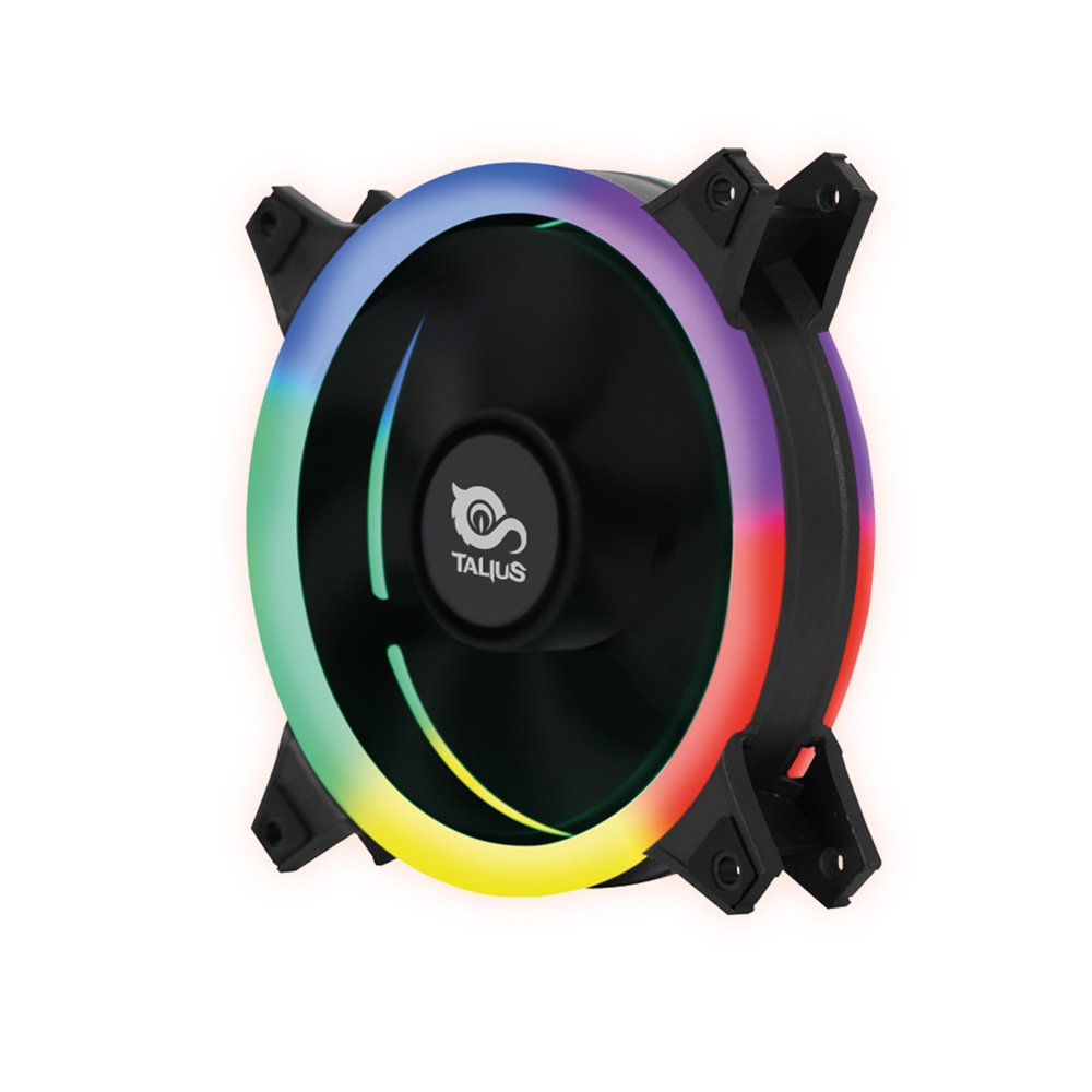Talius Ventilador Caja Fan04 Spectrum Doble Aro Retail 12cm
