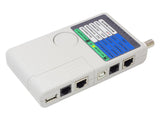 EAN 4014619171194 - Alcasa GC-N0097 comprobador de cables de red Comprobador de cables UTP/STP Gris imagen 1