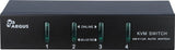 Inter-Tech Kvm-As-41ua Interruptor Kvm Negro, Switch Kvm 1920 X 1440 Pixeles, Negro