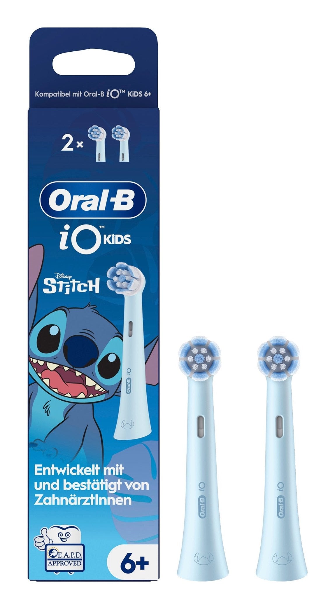 Oral-B Io Aufsteckbürsten Kids Stitch  2er