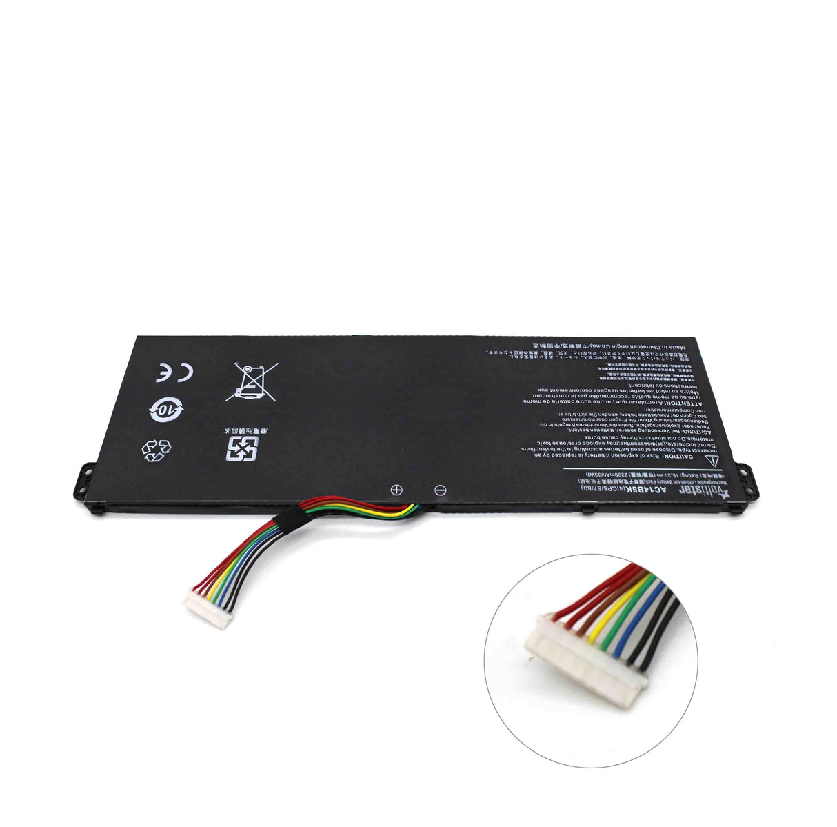 Batería Para Portátil Acer Ac14b3k Ac14b8k Ac14b8k(4icp5/57/80) Kt.0040g.004 Kt0030g.004 15.2v