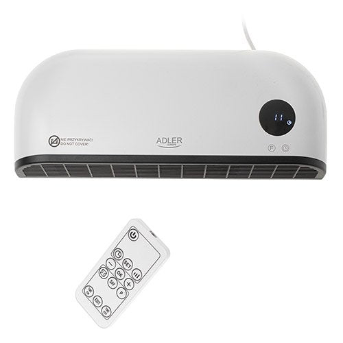 Adler Ad 7751 Cortina De Aire Negro, Blanco 2000 W