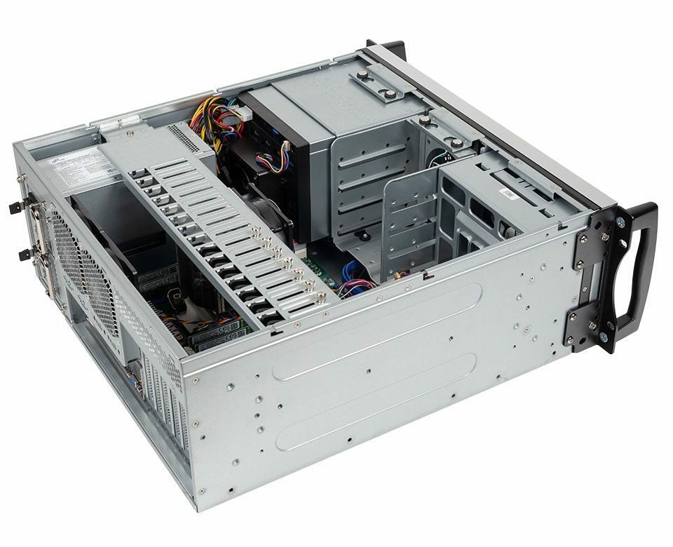 Bluechip Serverline R34300s 4he Rack, Intel® Xeon® 6315p Procesador / Hasta 5.20 Ghz, 32 Gb Ddr5, 2 X 960 Gb Ssd, 2 X Gigabit Ethernet