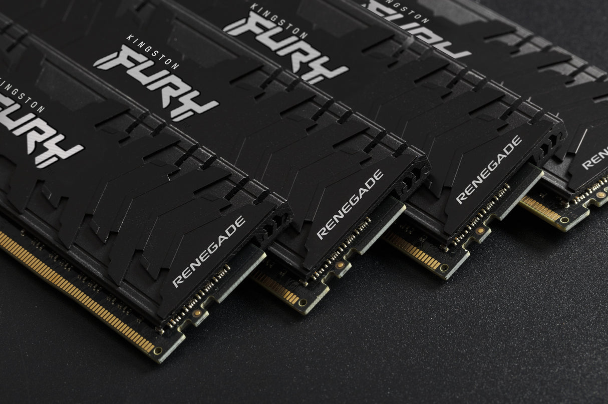 Memoria Kingston Ddr4 32gb 3600 Cl18 Fury Renegade Negro Xmp Retail Kf436c18rb2/32
