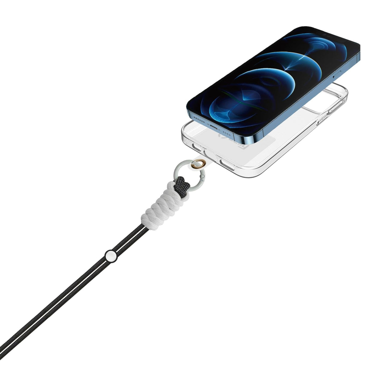 Celly Lacetnylbk Cordon Para Smartphone Gancho