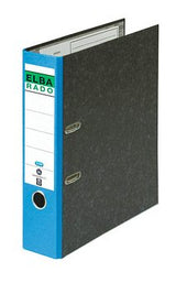 Elba Ordner Rado Wolkenmarmor A4 Con Rückenschild Azul