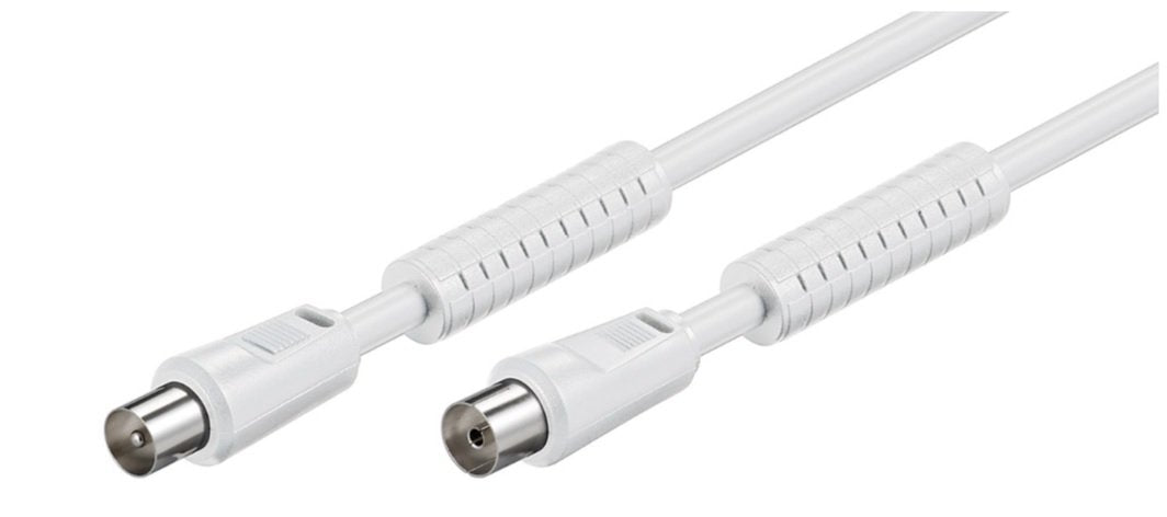 Hl Hl0507230 Cable Coaxial 1,5 M Blanco