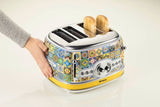 Ariete 4-Schlitz-Toaster Positano (Mehrfarbig, 1.630 Watt, Para 4 Scheiben Toast) 0156po