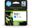 EAN 0192545866866 - HP 912XL High Yield Cyan Original Ink Cartridge cartucho de tinta 1 pieza(s) Alto rendimiento (XL) imagen 1