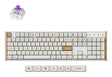 EAN 4894979016829 - Keychron K10 HE teclado Juego USB + RF Wireless + Bluetooth QWERTY Inglés Blanco, Madera imagen 1