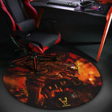 Alfombra Gaming Woxter Stinger Floorpad Roja