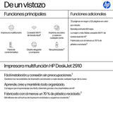 EAN 0198828789549 - HP DeskJet 2910 Inyección de tinta térmica A4 4800 x 1200 DPI 7,5 ppm Wifi imagen 3