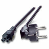 Efb Cable De Alimentación Contacto De Protección 90°-C15 180°,Sw,1.8m,3x0,75mm
