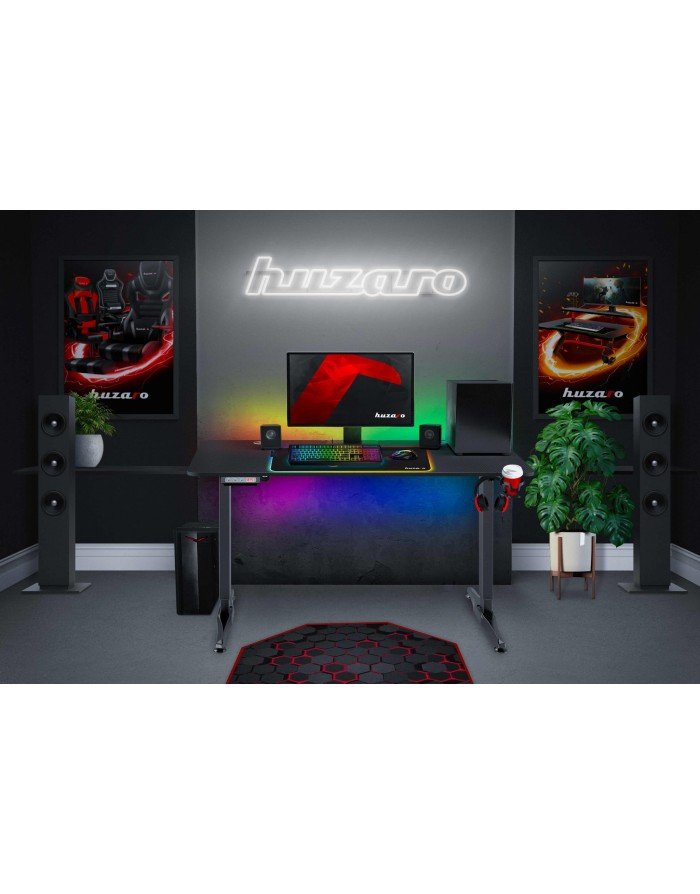 Escritorio Para Juegos Huzaro Hero 8.5 Negro