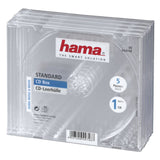 1x5 Hama Cd Jewel-Case Transparent                44748