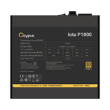 Ocypus Iota P1000 Negro (Negro, 1x 12-Pin High Power Gpu, 3x Pcie, Gestión De Cables, 1000 Watt) Iota-P1000-G1ffbk024x-Eu