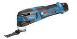 Bosch Gop 12v-28 Profesional, Herramienta Multifuncional Azul / Negra, L-Boxx, Sin Batería Y Cargador