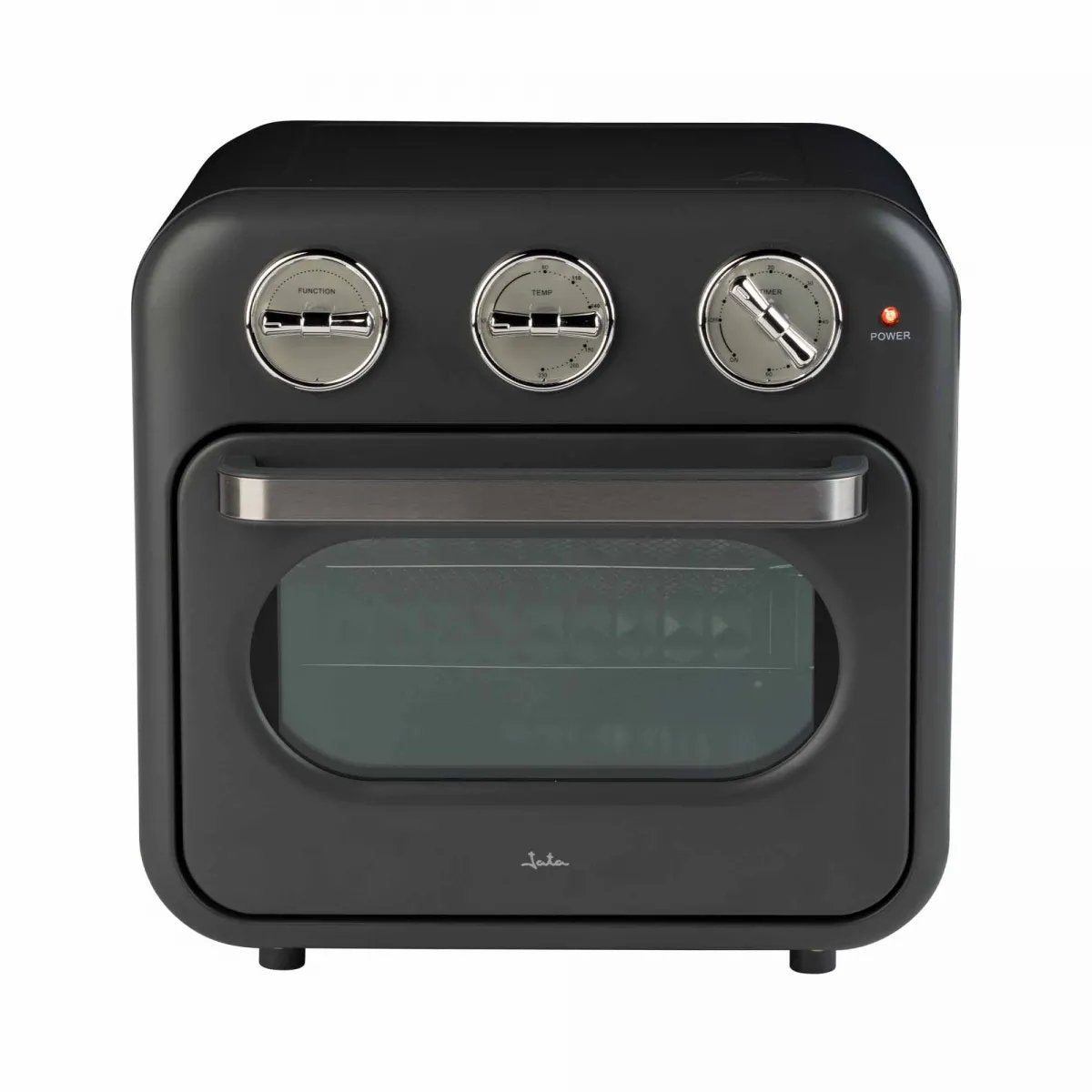 Jata Oven With Air Fryer Function 16l Timer 1400w Black Jefr1816