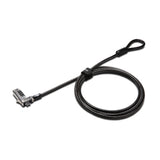 Kensington Candado Fino De Combinación Nanosaver® Para Portátiles, Seguridad Negro, 1,8 M, Kensington, Llave, Negro