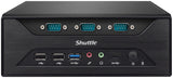 Shuttle Pcm31, Triple Com Port (Rs232) Expansion Module For Xh Slim-Pc Series Cable De Serie Negro, Plata 3 X Com
