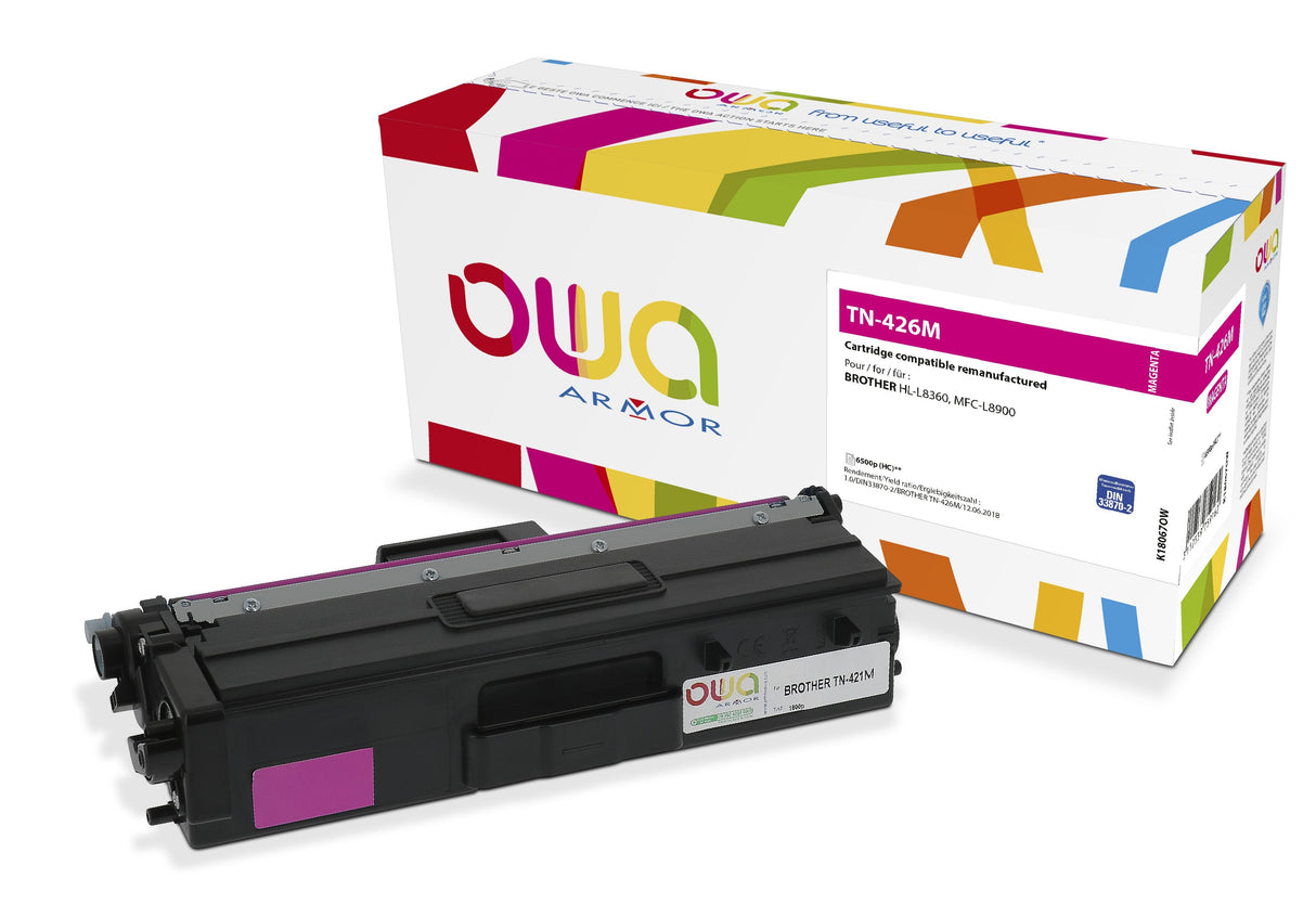 Tóner Compatible Owa Brother Tn-426m Magenta 6.500 P.