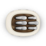 EAN 8017709344184 - Smeg KBSF02CR taco para cuchillos Bloque con ranuras para cuchillos Plástico, Acero inoxidable, Madera Cr imagen 6