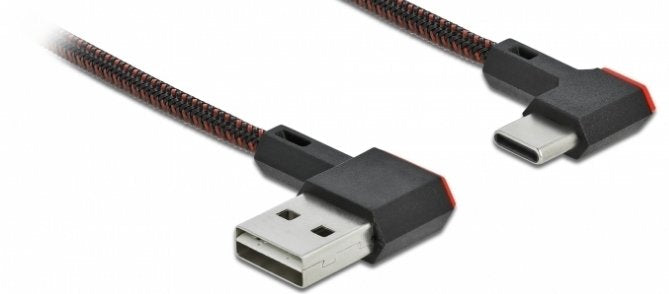 Delock Cable Easy-Usb 2.0 -A  ->  Usb Tipo-C M/M  0.20m