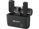 Sandberg 126-55, Aufsteckbares Micrófono, -38 Db, 20 - 20000 Hz, Omnidirektional, Inalámbrico, Rf