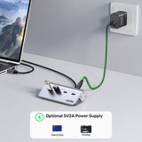 EAN 4894160058546 - UNITEK H1337AGY01 hub de interfaz USB 3.2 Gen 1 (3.1 Gen 1) Type-C 5000 Mbit/s Gris imagen 4
