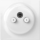 Fibaro Walli N Toma De Corriente R/Tv+Sat Blanco