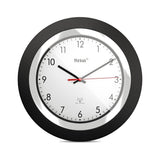 Mebus 19451 Reloj De Pared Reloj De Pared Digital Alrededor Negro, Blanco