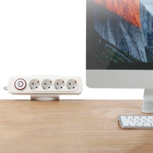 Logilink Kab0067 Organizador De Regletas Para Montaje En Mesa