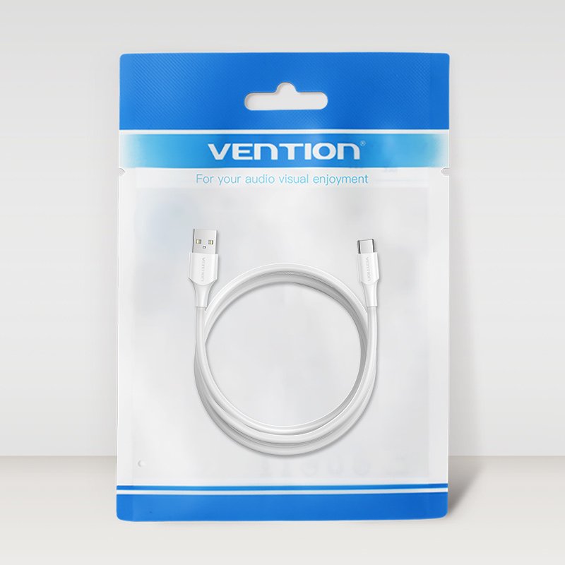 Cable Usb 2.0 Vention Cthwi Usb Tipo-C Macho Usb Macho 3m Blanco