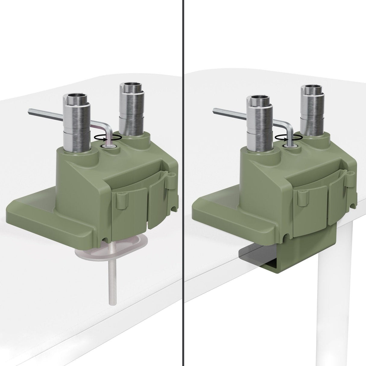 Arozzi Tis Alzare Neo Duo 17"-32" 2tft 3gelenke Max.9kg Verde