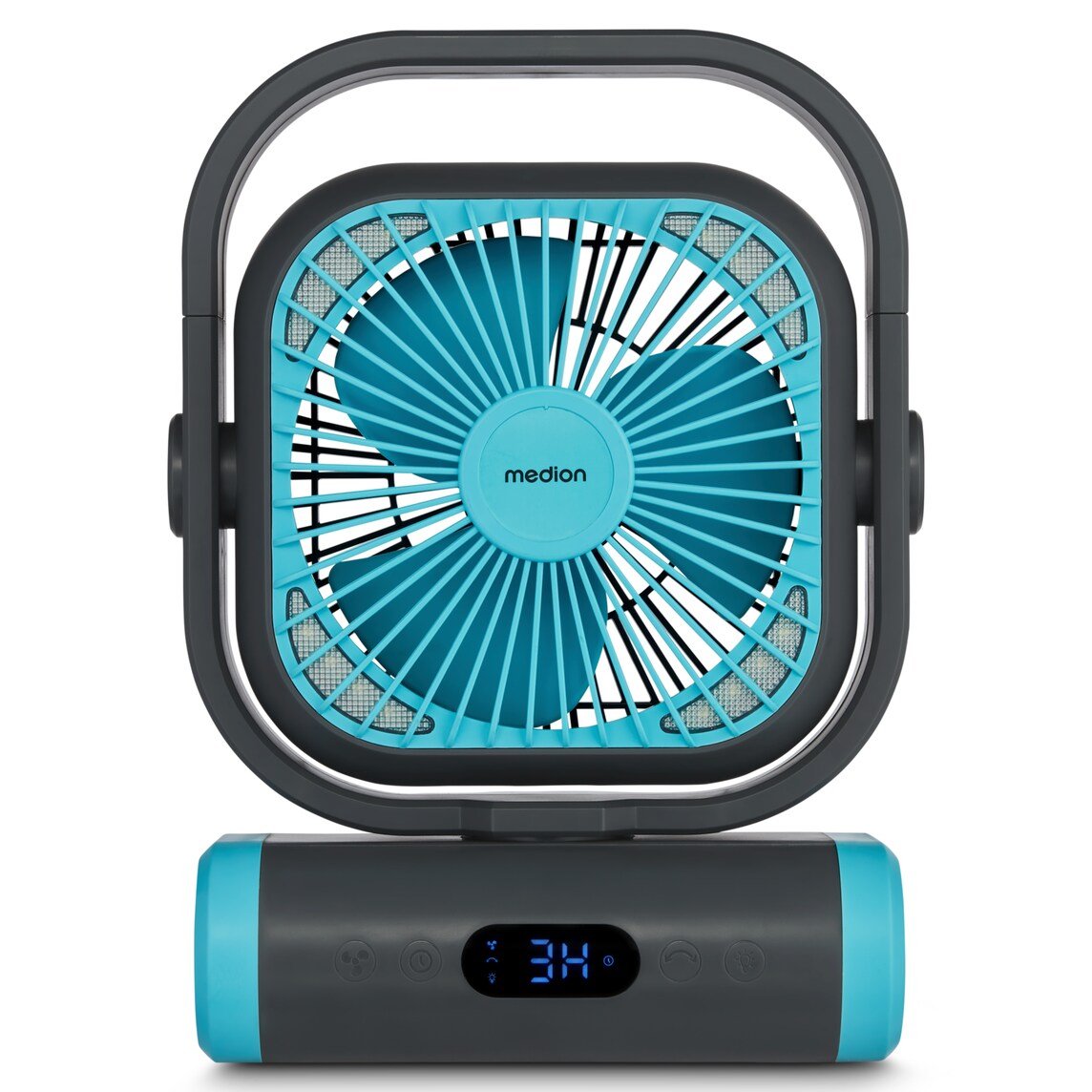 Medion Life Camping Ventilator E10 Tf (Md 12065) (Gris/Azul) 50078408