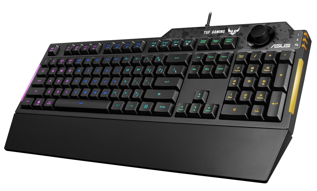 Teclado Frances Asus Tuf K1 Gaming Keyboard . Layout