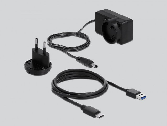 Delock Caja Externa  2 X 2.5" Sata Hdd / Ssd Usb Type-C