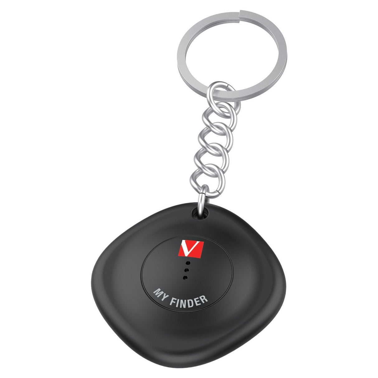 Localizador Verbatim My Finder Bluetooth Tracker Myf-01 Compatible Con Apple Incluye Llavero Y Pila Negro