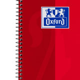 Oxford 100050361 Cuaderno Y Block A4 Rojo