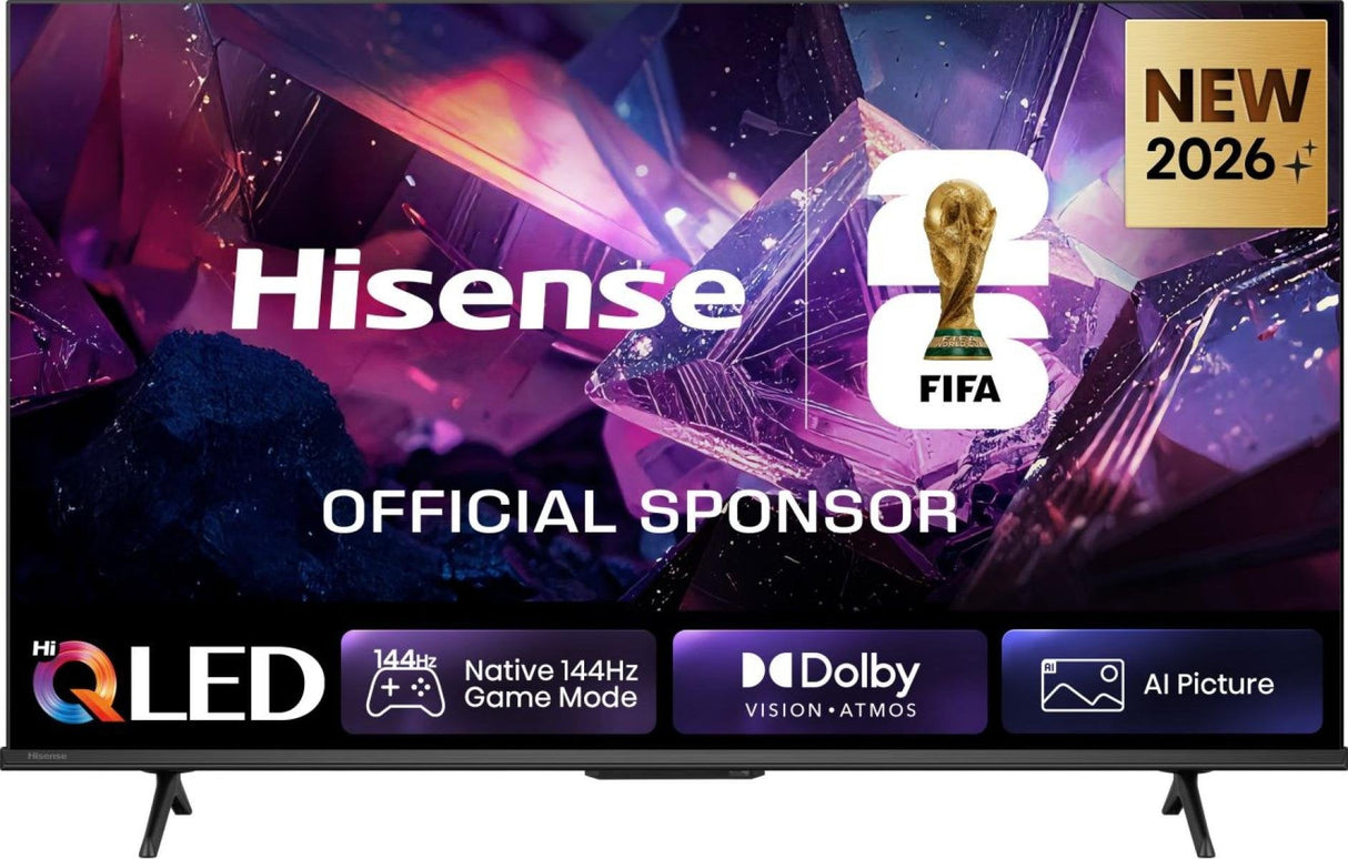 Hisense 43e7s Pro Hi-Qled-Fernseher (108 Cm (43 Zoll), Negro/Dunkelgris, Ultrahd/4k, Free-Sync-Premium, 144hz Panel) 43e7s Pro
