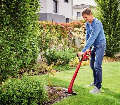 Cortabordes Inalámbrico Einhell Gc-Ct 18/24 Li P (Rojo/Negro, Batería De Iones De Litio De 1,5 Ah) 3411102