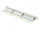 Good Connections Patchpanel 19"Cat. 6 24-P. 1 He Lichtgrau