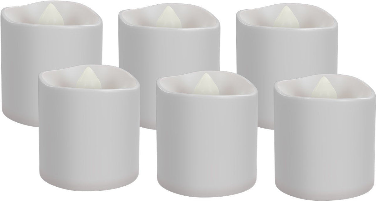 Goobay Led-Teelichter Blanco