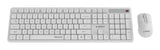 Keyboard +Mouse Wrl Eng/White Kbs-Wms-01-W Gembird