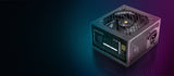 Fuente Mars Gaming 850w Mpb850psid Atx3.1 80+Gold Pfc Activo Pcie5.1 12v-2x6 Dc-Dc Digital Smd Negro