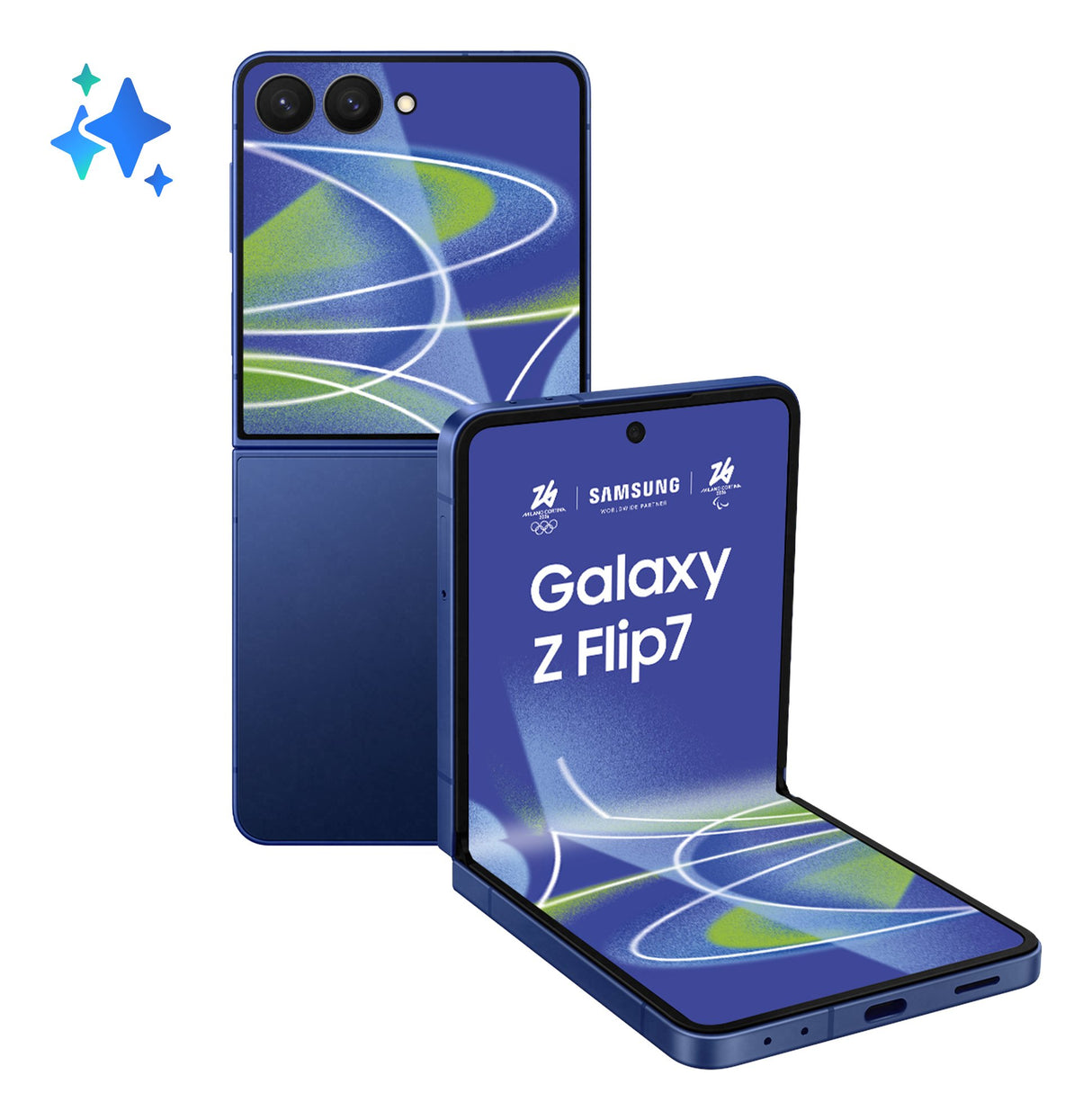 EAN 8806097427049 - Samsung Galaxy Z Flip7 17,3 cm (6.8") 5G 12 GB 512 GB 4300 mAh Azul imagen 1