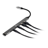 EAN 8719274677864 - BakkerElkhuizen BNECHUB3A4C hub de interfaz USB Tipo C 5000 Mbit/s Negro, Gris imagen 5